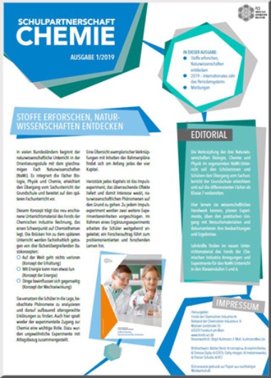 Schulpartnerschaft Chemie - Infobrief für Schulen