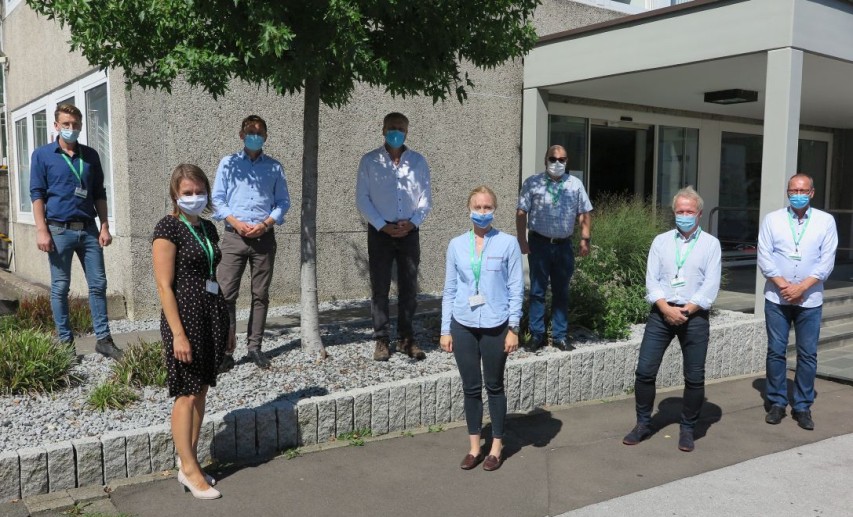 v.l.n.r.: Alexander Schmidt (Peter Lacke), Nadine Frank (Follmann Chemie), Armin Bredel (PPG Industries Lackfabrik), Raimund Gross (Harold Scholz), Johanna Schulte (Harold Scholz), Jürgen Heidfeld (Siegwerk Druckfarben), Hans Biermann (Siegwerk Druckfarben), Steffen Roß (WiRo Consultants) Quelle:VCINRW