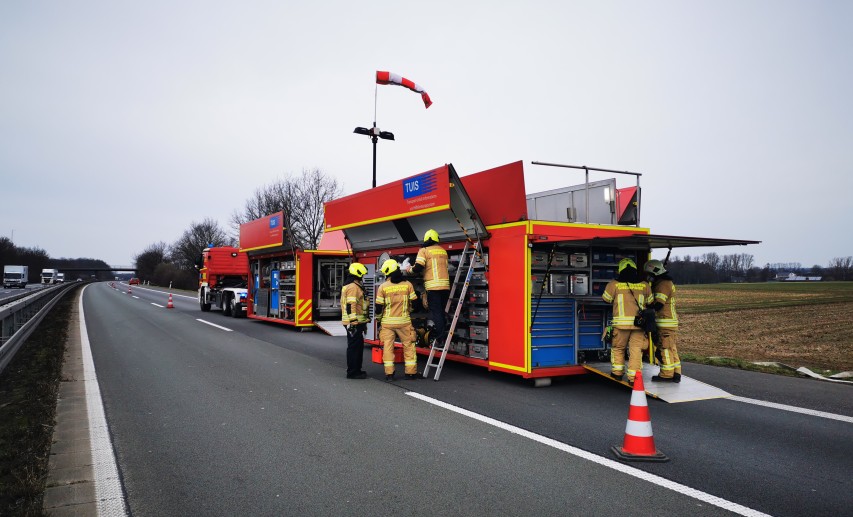 TUIS-Komponente der Werkfeuerwehr CHEMPARK. © Currenta GmbH & Co. OHG